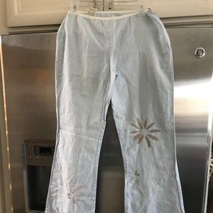 NWOT Italian Linen Pants - European 42